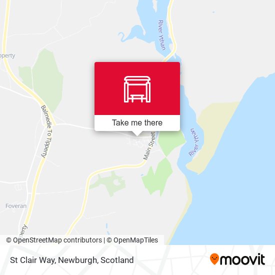 St Clair Way, Newburgh map