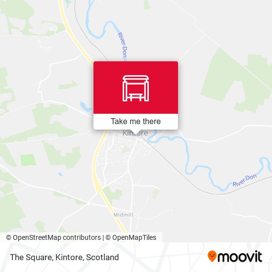 The Square, Kintore map