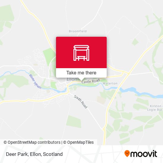 Deer Park, Ellon map