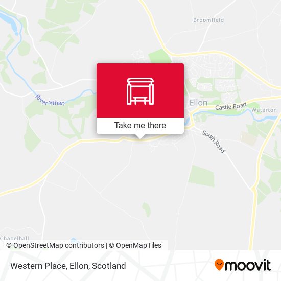 Western Place, Ellon map