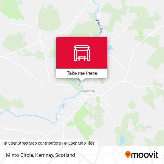 Minto Circle, Kemnay map