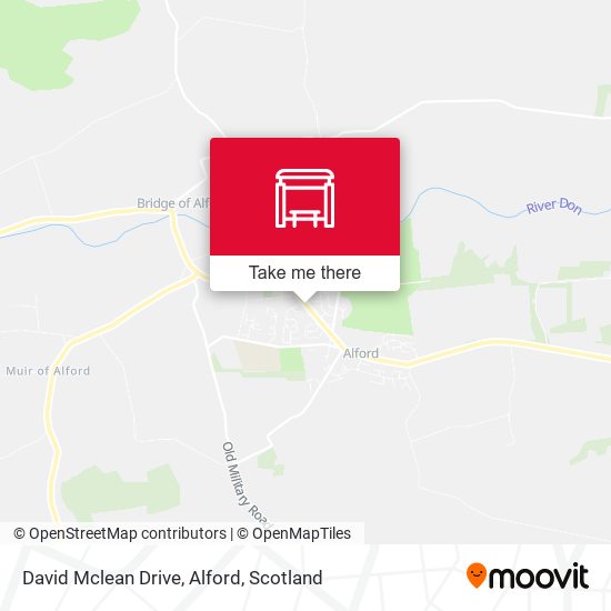 David Mclean Drive, Alford map