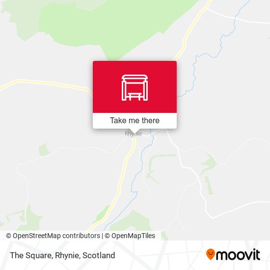 The Square, Rhynie map