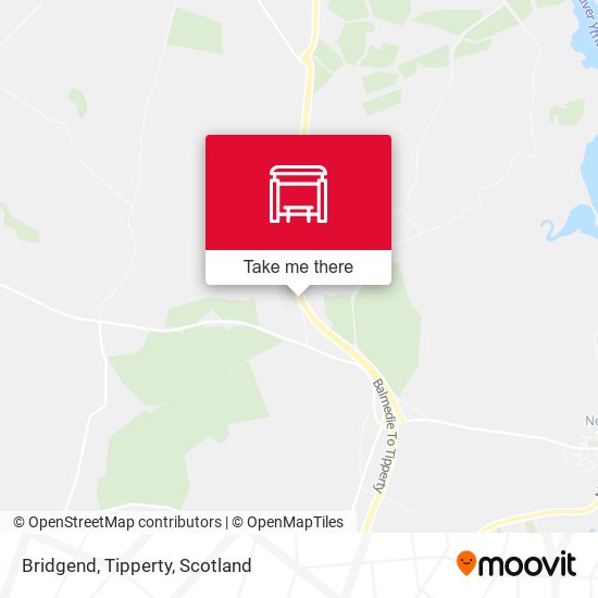 Bridgend, Tipperty map