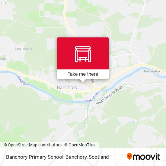 Banchory Primary School, Banchory map