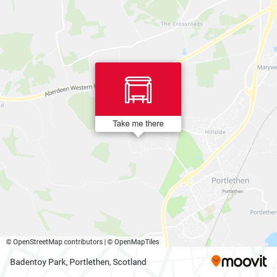 Badentoy Park, Portlethen map