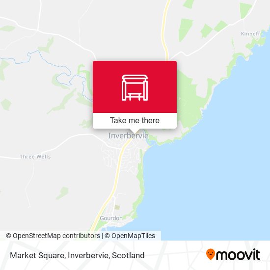 Market Square, Inverbervie map