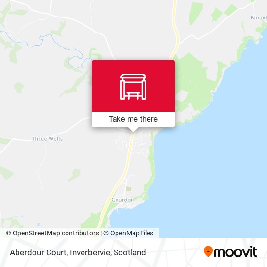 Aberdour Court, Inverbervie map