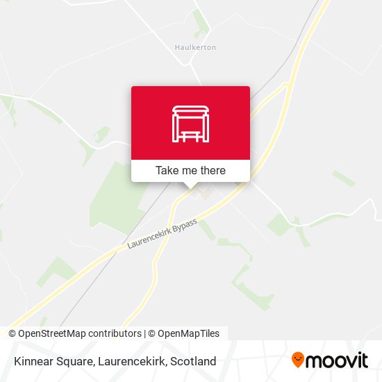 Kinnear Square, Laurencekirk map