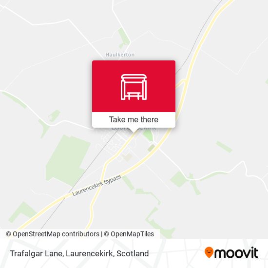 Trafalgar Lane, Laurencekirk map