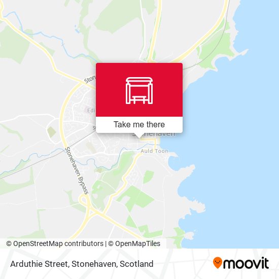 Arduthie Street, Stonehaven map