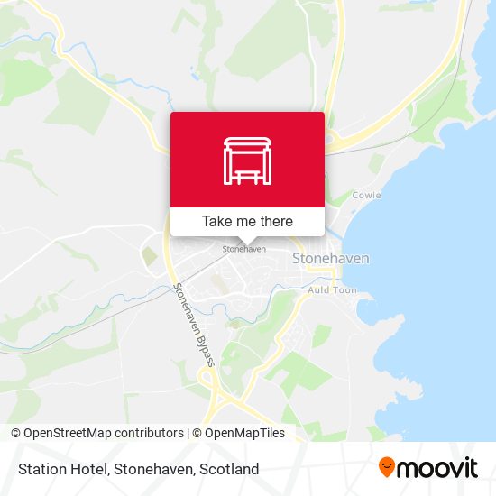 Station Hotel, Stonehaven map