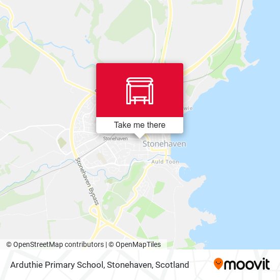 Arduthie Primary School, Stonehaven map