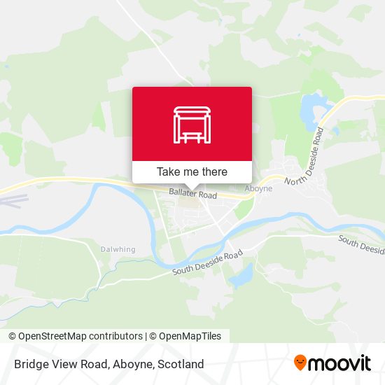 Bridge View Road, Aboyne map