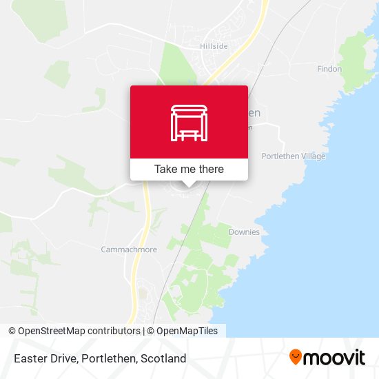 Easter Drive, Portlethen map