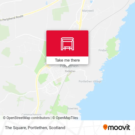 The Square, Portlethen map