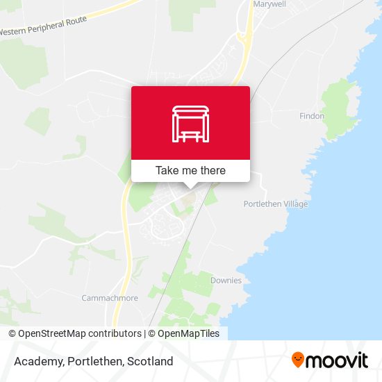 Academy, Portlethen map