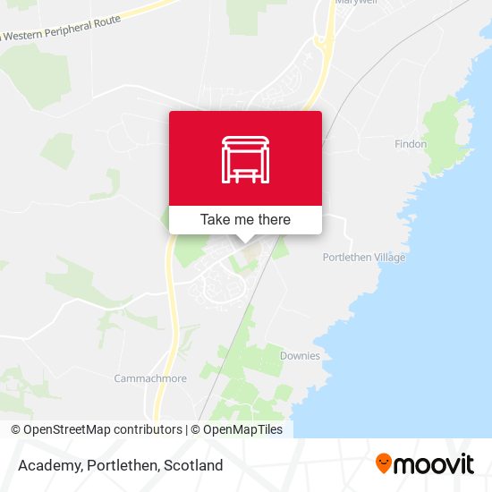 Academy, Portlethen map