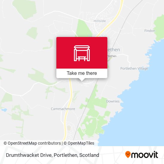 Drumthwacket Drive, Portlethen map