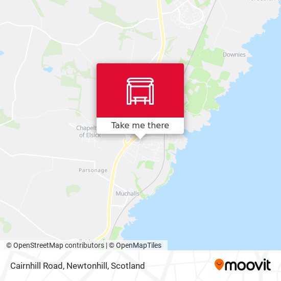Cairnhill Road, Newtonhill map