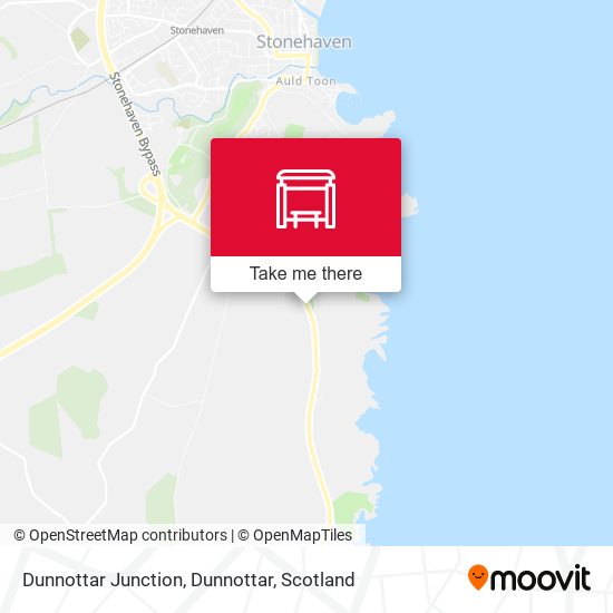 Dunnottar Junction, Dunnottar map