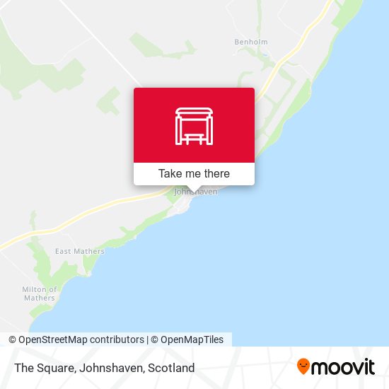 The Square, Johnshaven map