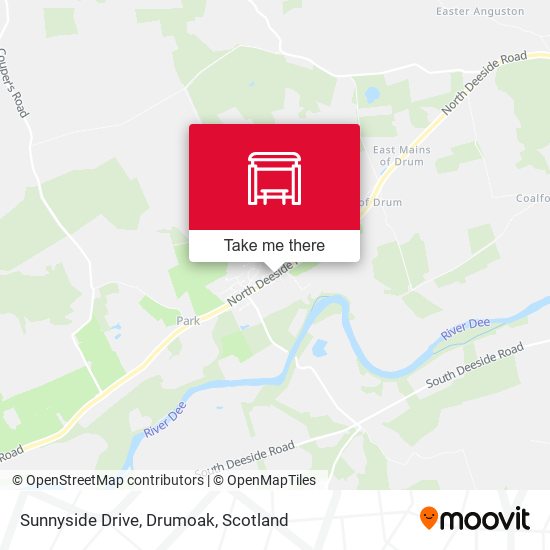 Sunnyside Drive, Drumoak map