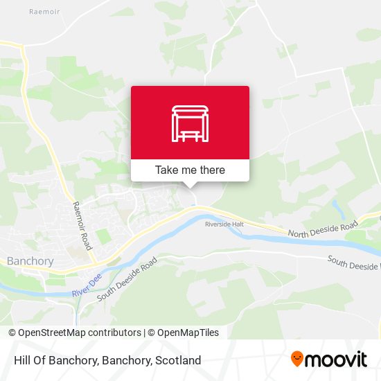 Hill Of Banchory, Banchory map