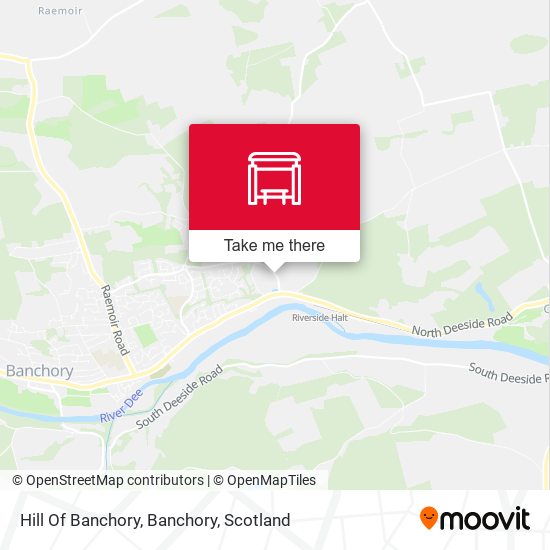Hill Of Banchory, Banchory map