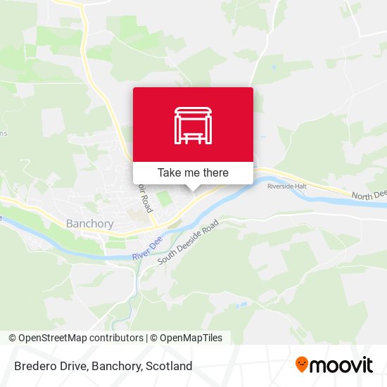 Bredero Drive, Banchory map