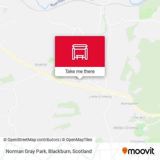 Norman Gray Park, Blackburn map