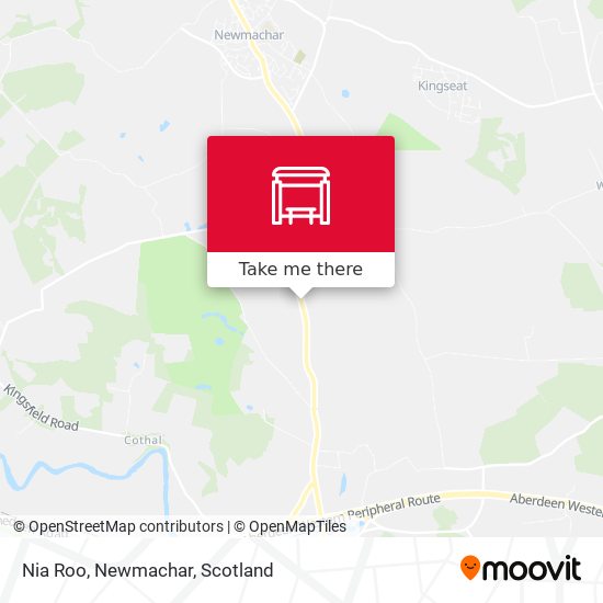 Nia Roo, Newmachar map