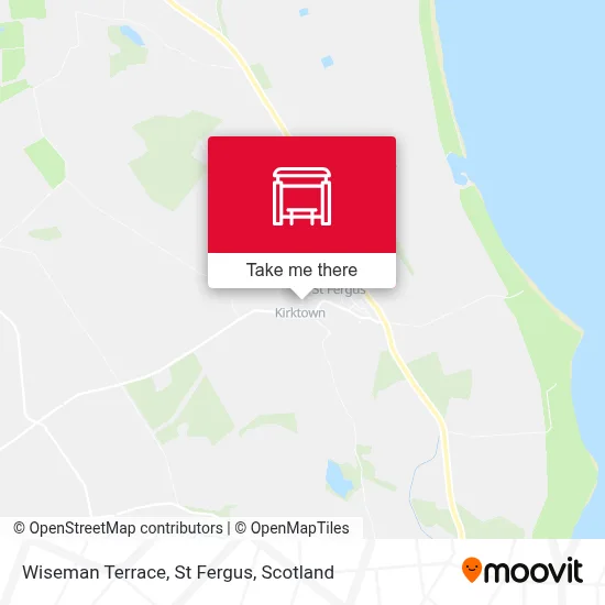 Wiseman Terrace, St Fergus map