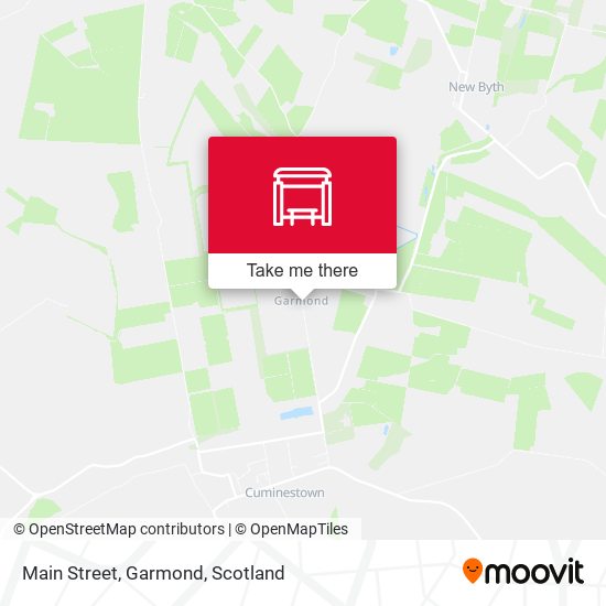 Main Street, Garmond map