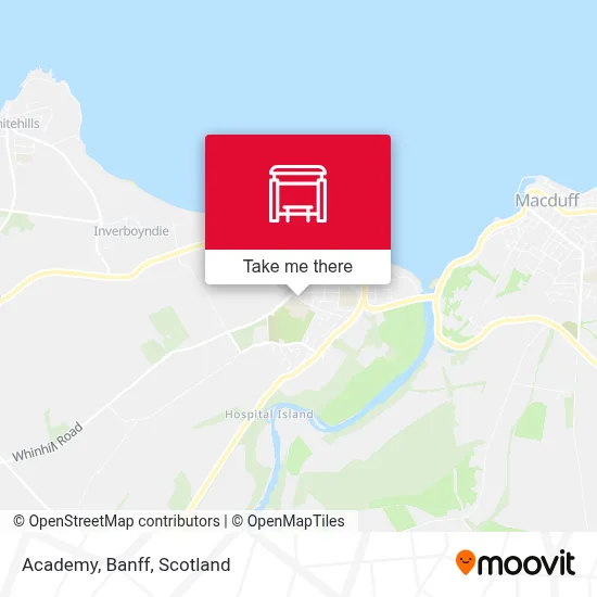 Academy, Banff map