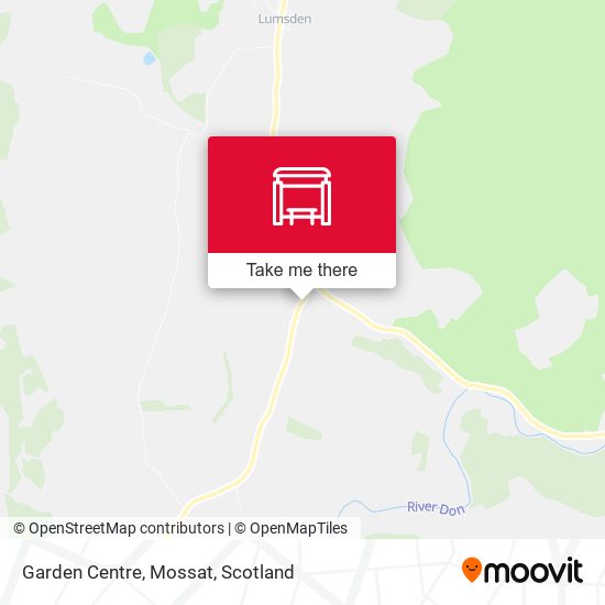 Garden Centre, Mossat map