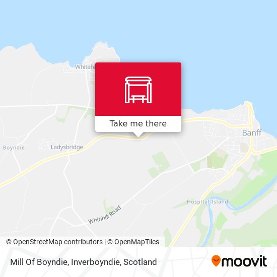 Mill Of Boyndie, Inverboyndie map