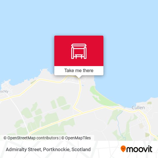 Admiralty Street, Portknockie map