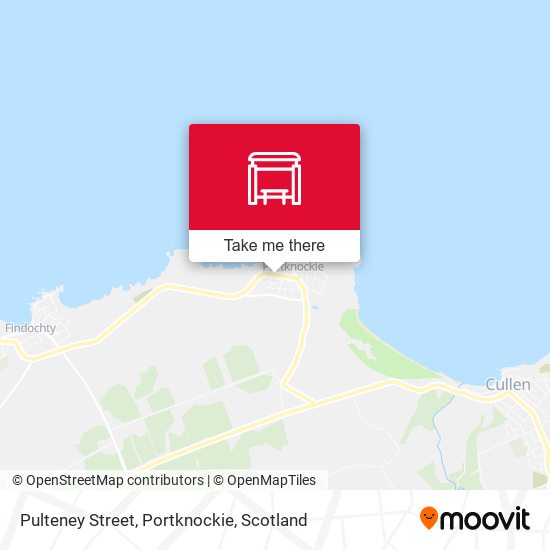 Pulteney Street, Portknockie map