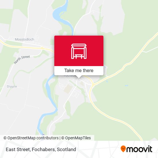 East Street, Fochabers map
