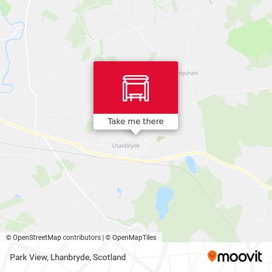 Park View, Lhanbryde map
