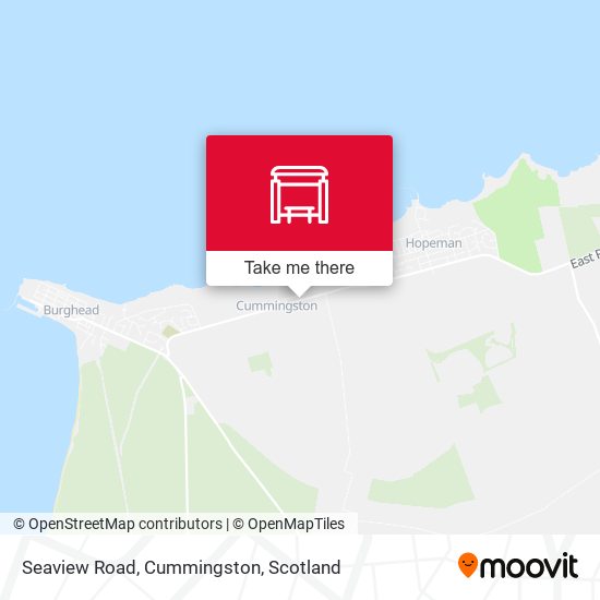 Seaview Road, Cummingston map