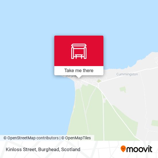 Kinloss Street, Burghead map