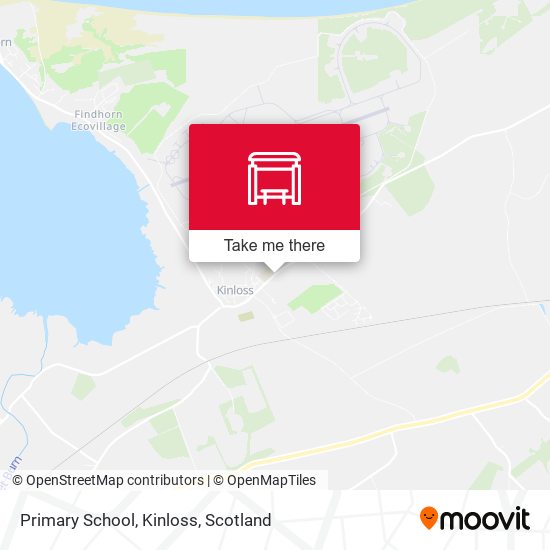 Primary School, Kinloss map