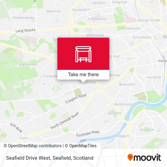Seafield Drive West, Seafield map