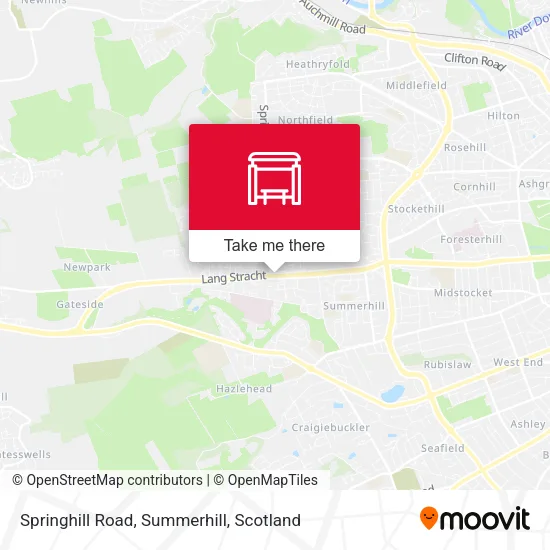 Springhill Road, Summerhill map
