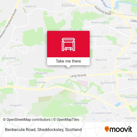 Benbecula Road, Sheddocksley map