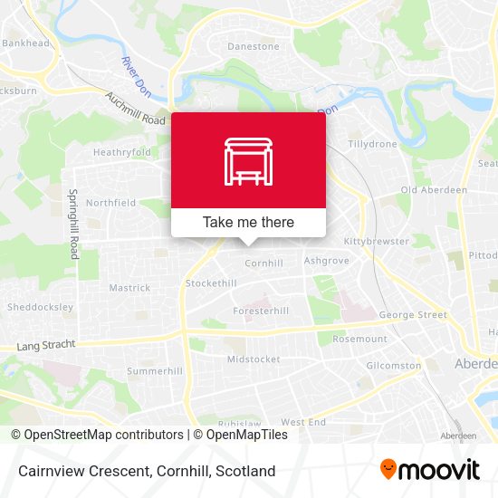 Cairnview Crescent, Cornhill map