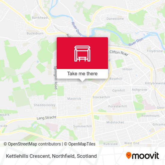Kettlehills Crescent, Northfield map