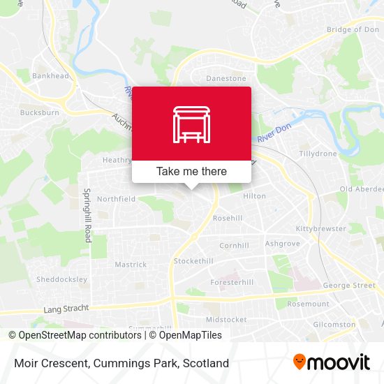 Moir Crescent, Cummings Park map